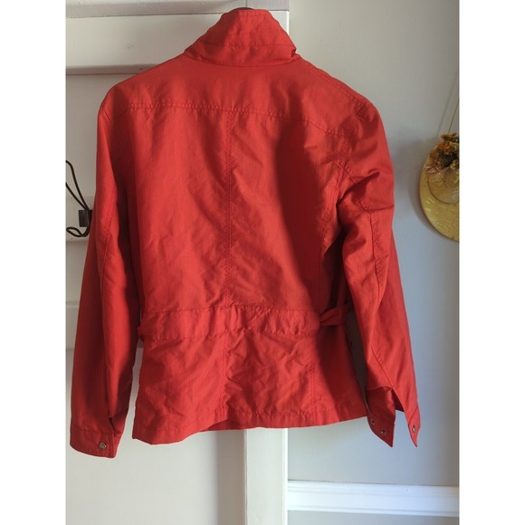 Coldwater Creek Women's Small Red Nylon Lightweight Windbreaker Jacket - Picture 7 of 10